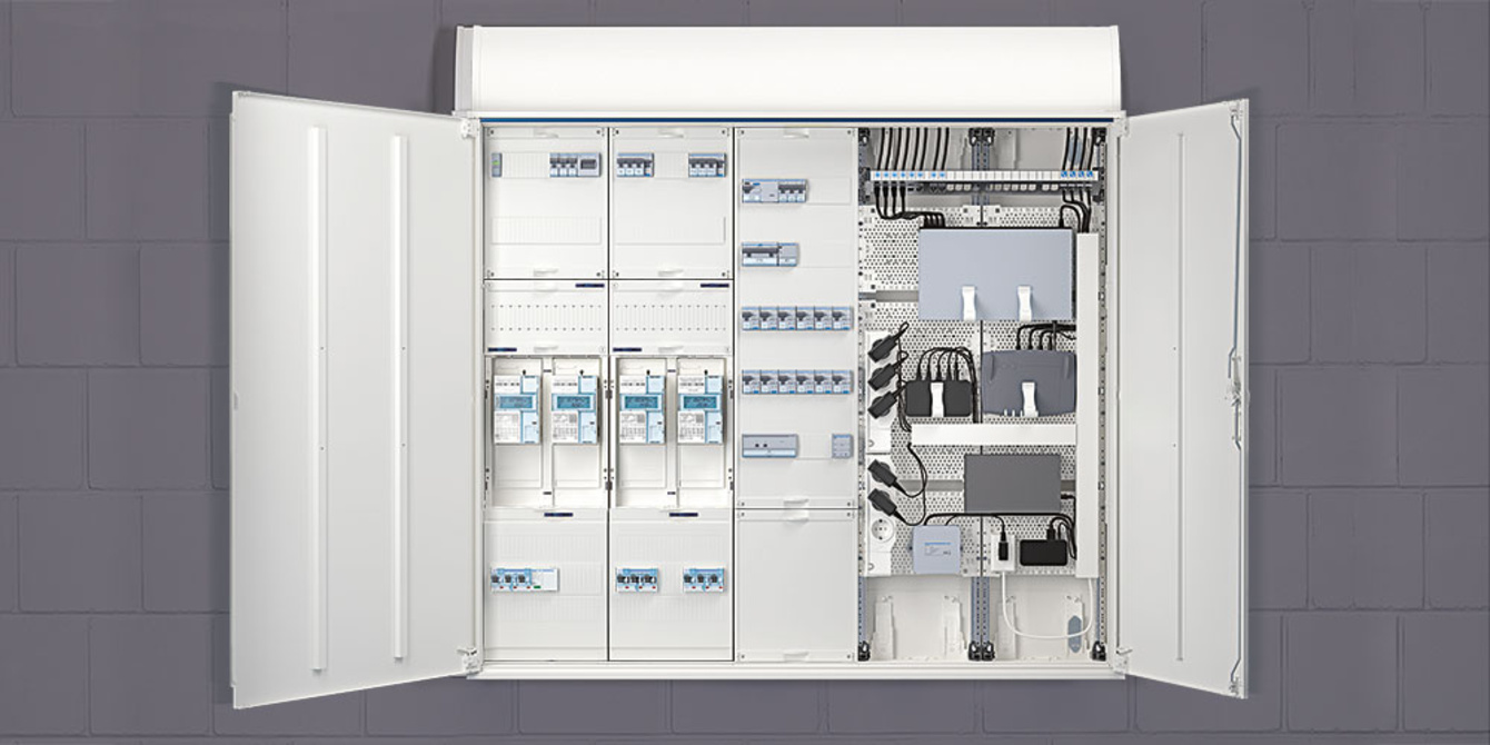 Technikzentrale bei Elektro Zorbau GmbH in Lützen OT Zorbau