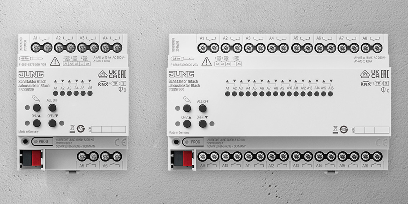 KNX Schalt- und Jalousieaktoren bei Elektro Zorbau GmbH in Lützen OT Zorbau