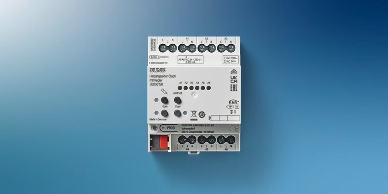 KNX Heizungsaktor 6-fach bei Elektro Zorbau GmbH in Lützen OT Zorbau