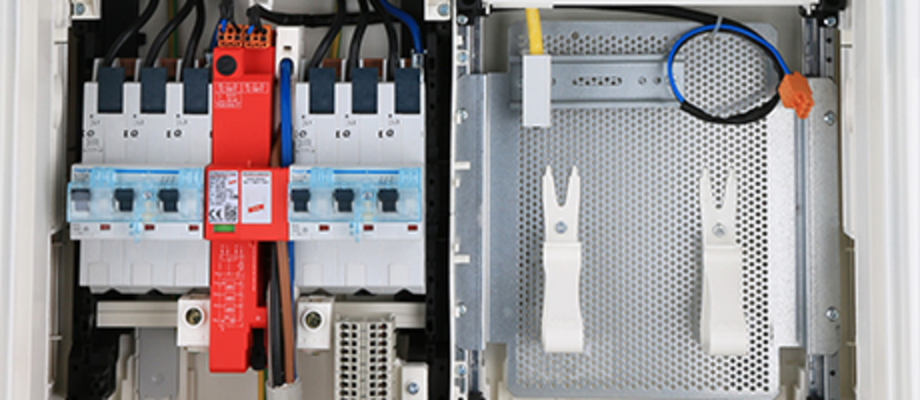 Hausanschluss, Zähler und Unterverteiler bei Elektro Zorbau GmbH in Lützen OT Zorbau