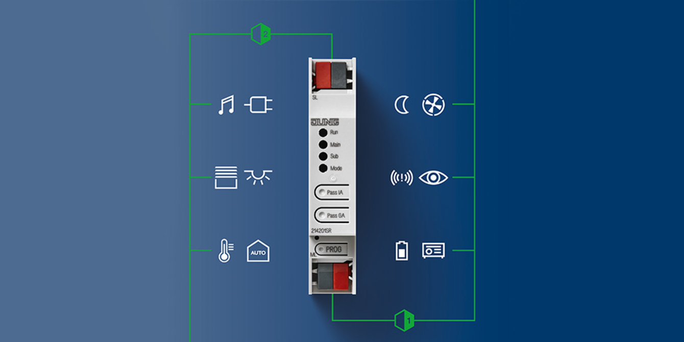 KNX Bereichs- und Linienkoppler bei Elektro Zorbau GmbH in Lützen OT Zorbau