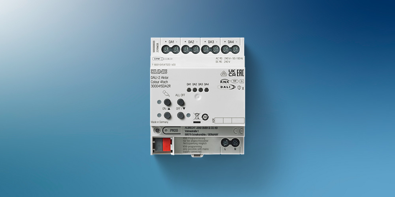 KNX DALI 2 Gateway Colour bei Elektro Zorbau GmbH in Lützen OT Zorbau